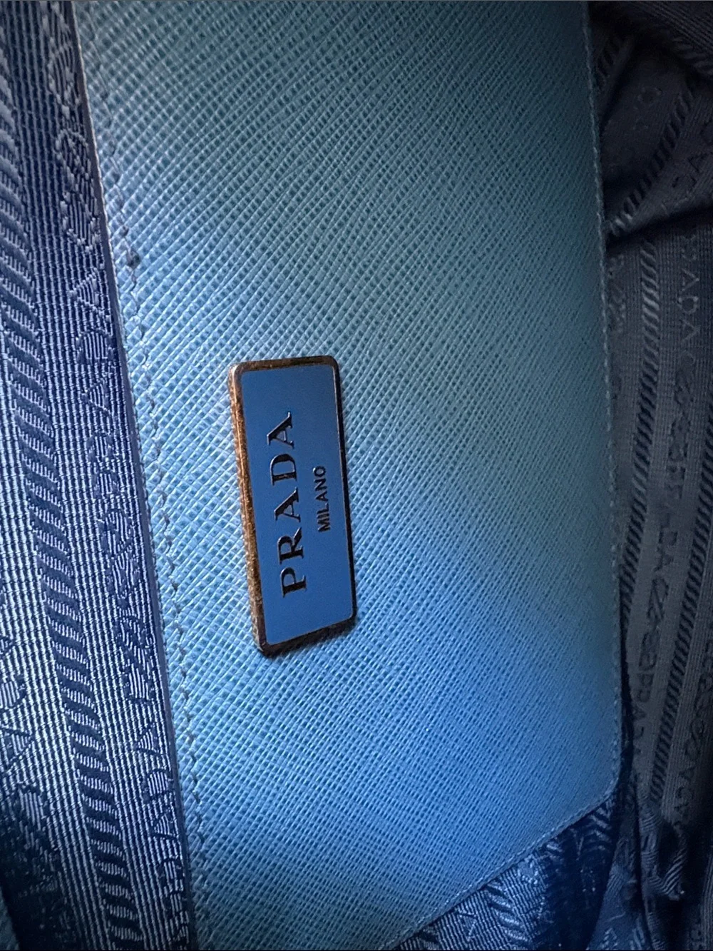 Prada saffiano leather